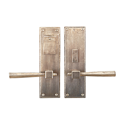 Hand Forged Iron East-West Lever Mortise Entry 