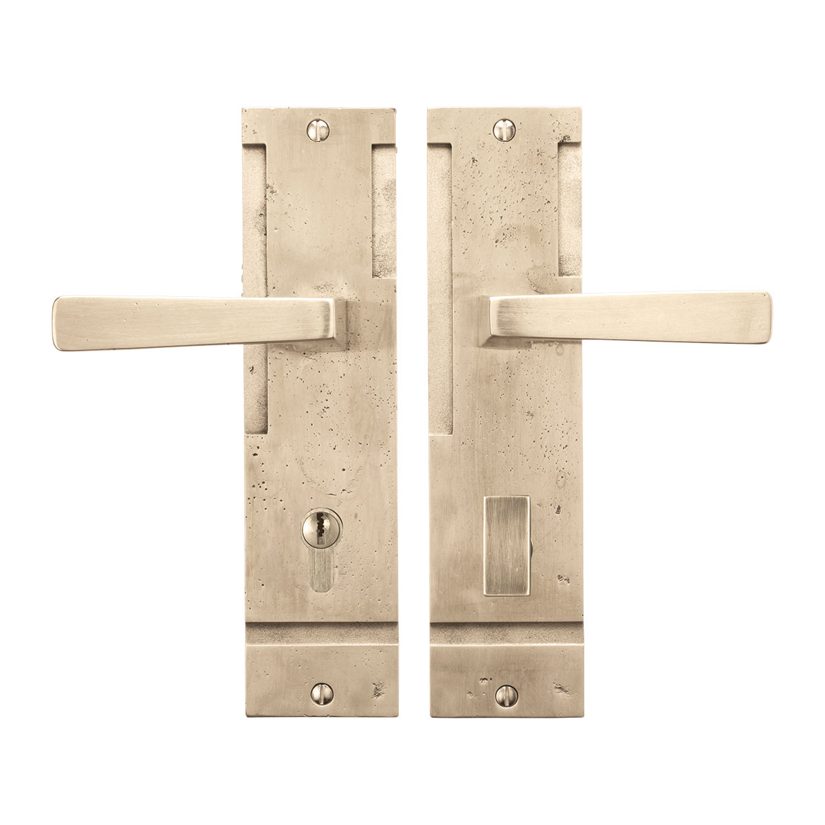 Solid Bronze Tribeca Lever Multipoint Entry Set