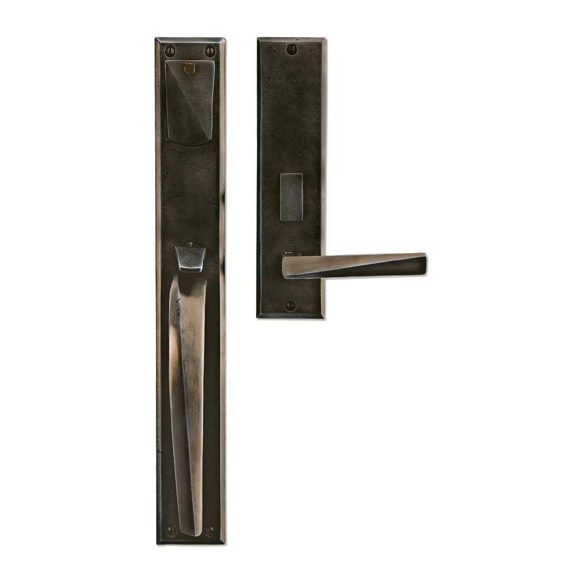 Solid Bronze Milan Thumblatch-Lever Mortise Entry 