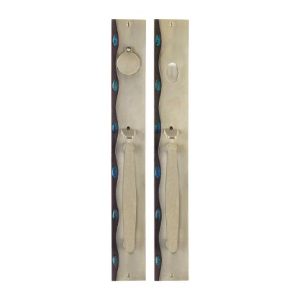 Solid Bronze Cayman Royale Thumblatch Mortise Entry Set