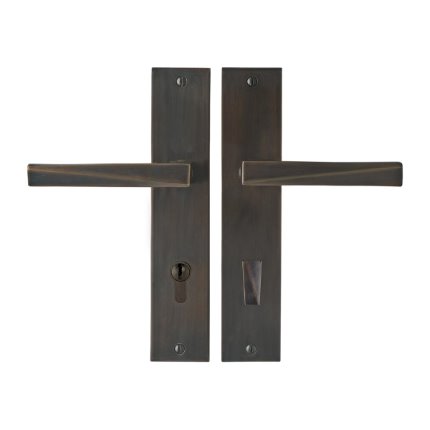 Solid Bronze Milan Lever Multipoint Entry Set