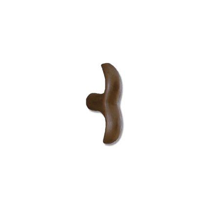 Solid Bronze Whale Tail 2 inch Cabinet Knob