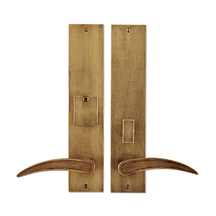 Solid Bronze Fleetwood Lever Mortise Entry Set