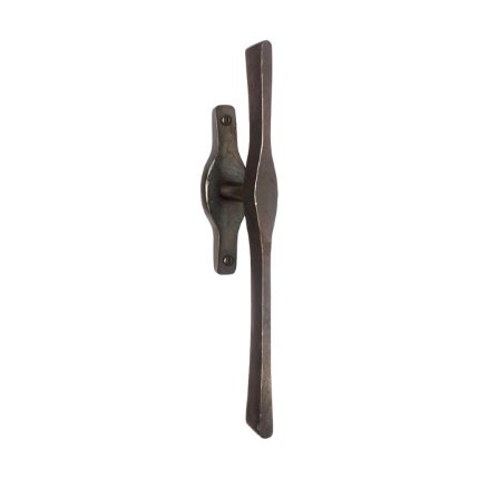 Hand Forged Iron East-West 12 inch Door & Appliance Pull 