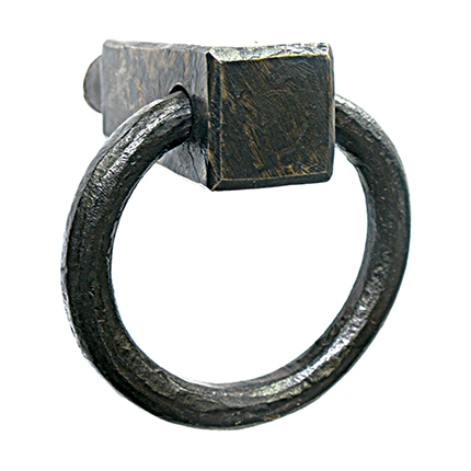 Hand Forged Iron Ring Pull 