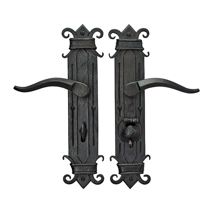 Hand Forged Iron Chateau European Entry Set 